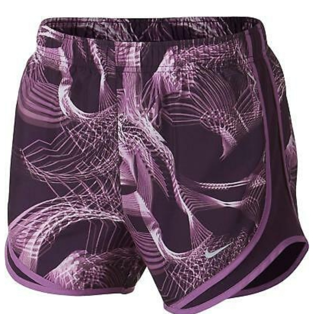 Nike Dry tempo chemistry printed running shorts